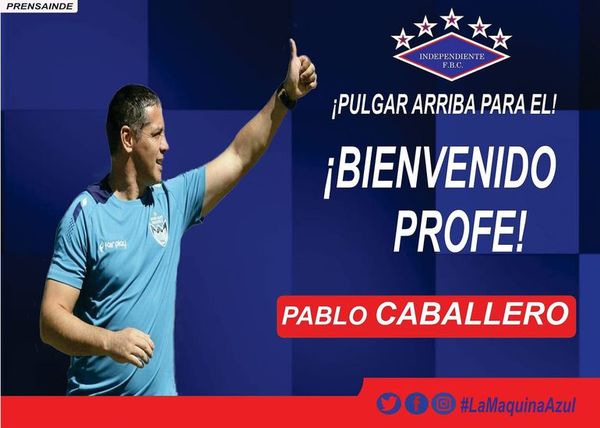 Pablo Caballero asumió en Independiente - Fútbol - ABC Color