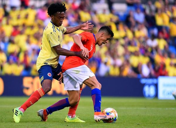 Chile resiste el empuje de una atrevida Colombia - Fútbol - ABC Color