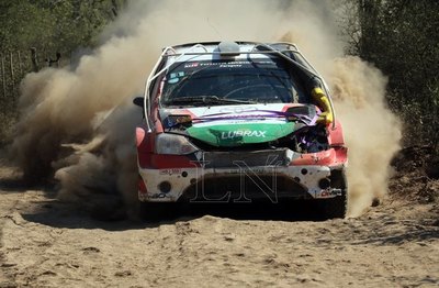 Ale Galanti ganó la segunda etapa y es líder del Rally del Chaco