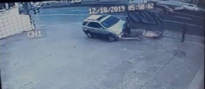 Liberan a ebrio al volante que chocó parada de bus en San Lorenzo