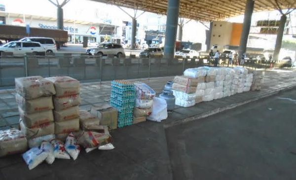 Confiscan mercaderías de contrabando