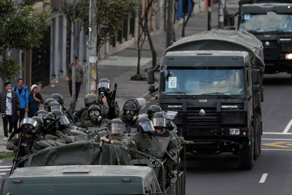 CIDH denuncia violencia y alarmante represión en Ecuador - Mundo - ABC Color
