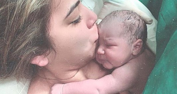 Male González recibió a su beibi, el nuevo sobrino del tío Derlis