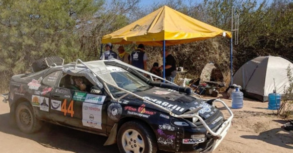 Calor le pasó la factura a un seguidor del rally