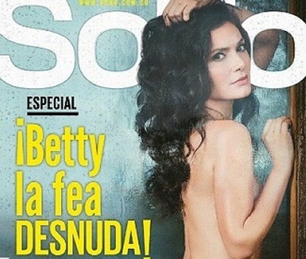 “Betty, la fea”, linda en un desnudo