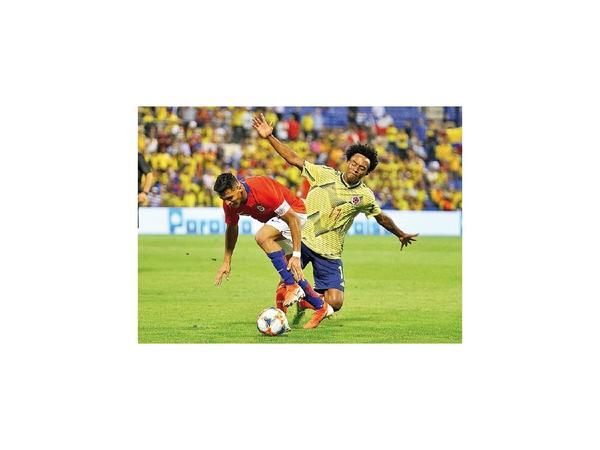 Colombia y Chile se sacaron chispas