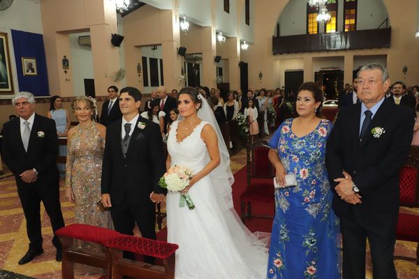 Nadhia y Piero se casaron