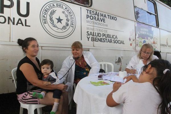 Salud desplega servicios ambulatorios en Tañarandy
