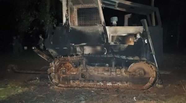 Atacan y queman maquinarias de Estancia en Concepción