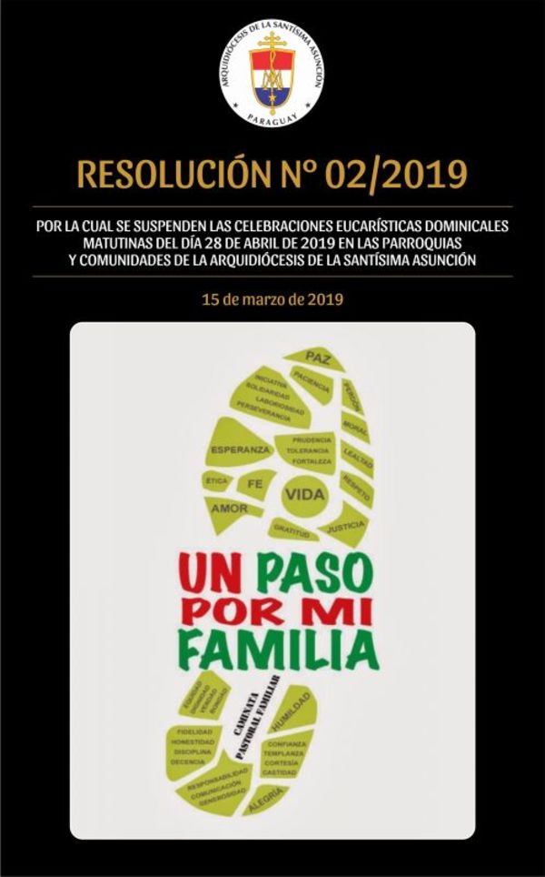 La iglesia suspende misas para salir a las calles en defensa de la familia