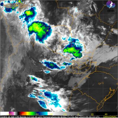 Lluvias afectará Central y Chaco