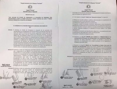 Personas con discapacidad en emergencia
