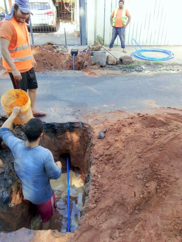 ESSAP realizará mantenimiento a tuberías de red cloacal