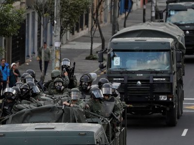 La CIDH denuncia violencia y alarmante represión en Ecuador