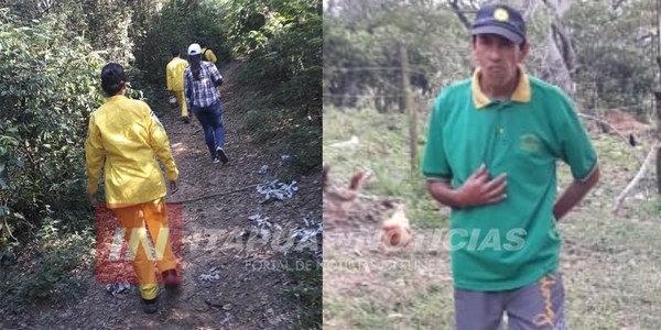 LEANDRO OVIEDO: CON LA AYUDA DE BOMBEROS CONTINÚA BÚSQUEDA DE SINECIO