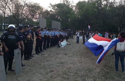 Obras del viaducto prosiguen con resguardo policial