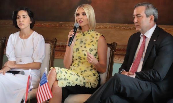 Hija del presidente Trump promete inversión de Gs 3. 600 millones para sectores pobres
