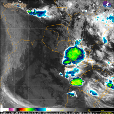 Persisten los núcleos de tormentas