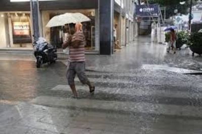 Vientos del sur y lluvia para este martes