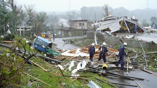 Al menos una veintena de muertos y un centenar de heridos tras el paso del tifón Hagibis en Japón - ADN Paraguayo
