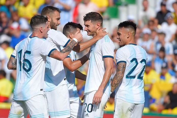 Argentina ganó, gustó y goleó - Fútbol - ABC Color