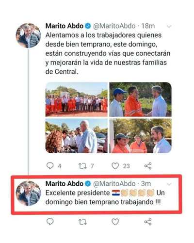 Despiste del CM de Marito lo deja en ridículo - ADN Paraguayo