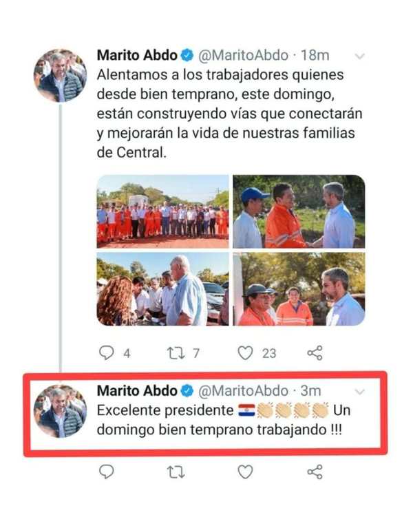 Despiste del CM de Marito lo deja en ridículo - ADN Paraguayo