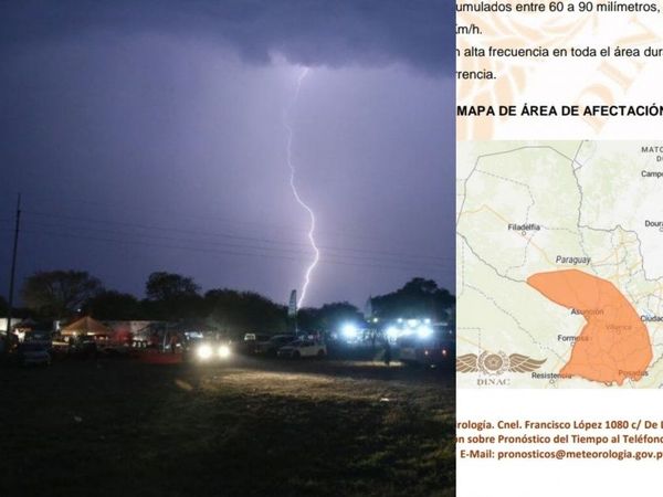 Anuncian tormentas eléctricas para Misiones - Digital Misiones