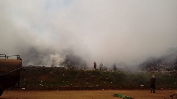 Nuevo incendio se registra en Cateura - Nacionales - ABC Color