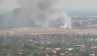 HOY / Reportan nuevo incendio en vertedero Cateura: intensa humareda afecta a vecinos