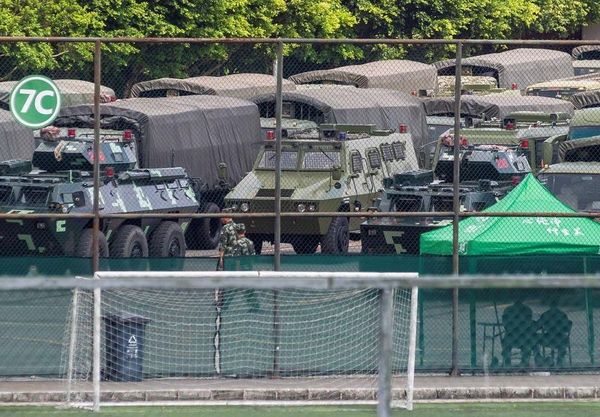 China refuerza su ejército en frontera con Hong Kong ante Nueva crisis en manifestaciones