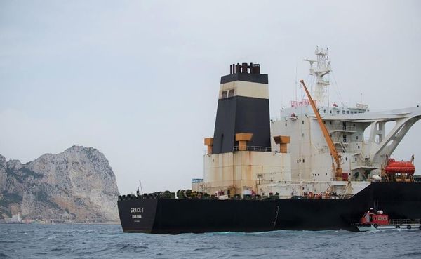 Petrolero iraní es liberado por una Corte de Gibraltar