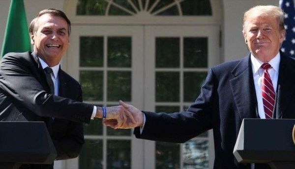Trump designó a Brasil como aliado militar estratégico de EE.UU. fuera de la OTAN