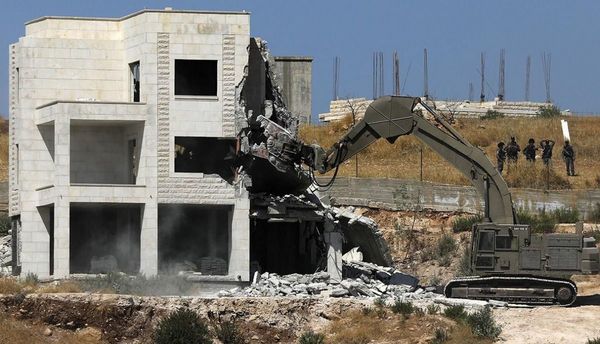 Israel empieza demolición de varias viviendas palestinas en Jerusalén