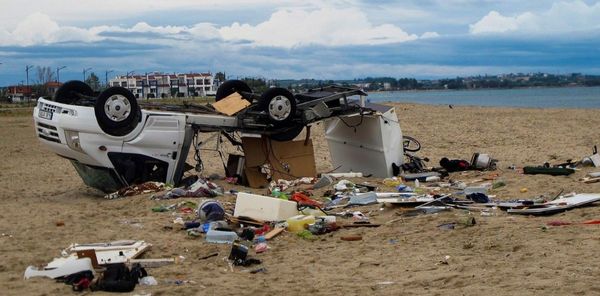 Grecia es sacudida por un feroz temporal