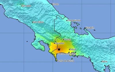 Un terremoto de magnitud 6,3 sacude la frontera entre Costa Rica y Panamá