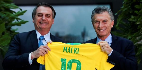 Suramérica no quiere más Venezuelas, le dice Bolsonaro a Macri