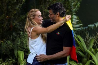 Lilian Tintori, la mujer del líder opositor venezolano Leopoldo López, ha llegado a España