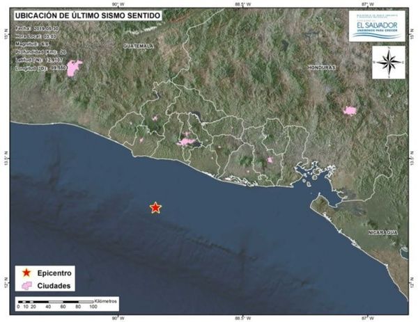 Sismo de 7.0 de magnitud en El Salvador