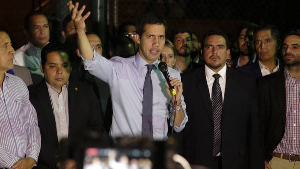 Guaidó se enfrenta a la amenaza de cárcel tras el levantamiento de la inmunidad