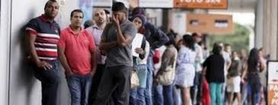 El desempleo en Brasil subió al 12,4 %: hay 13,1 millones de personas sin trabajo