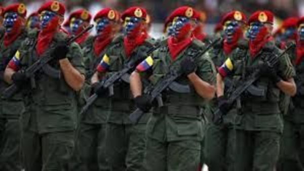 Militares venezolanos advierten “tendrán que pasar sobre nuestros cadáveres”