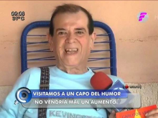 Carlitos Vera pide aumento de su pensión para cubrir gastos médicos