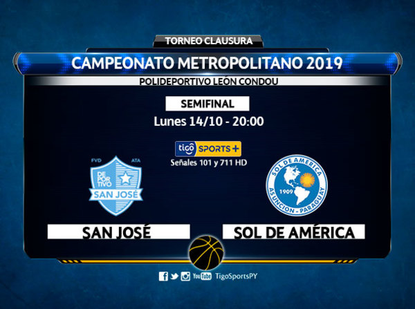 San José y Sol de América, por acercarse a la final