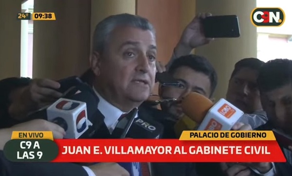 Villamayor deja Interior para ocuparse del Gabinete de Abdo Benítez
