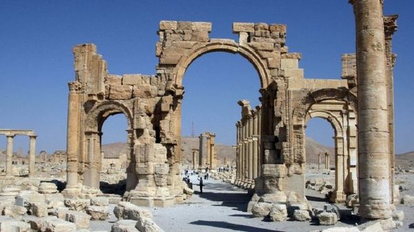 ISIS destruyó Arco de Triunfo, célebre monumento de Palmira