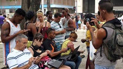 Un lujo es el internet en Cuba