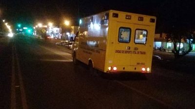 TRP: MOTOCICLISTA CON TRAUMATISMO DE CRÁNEO TRAS COLISIÓN