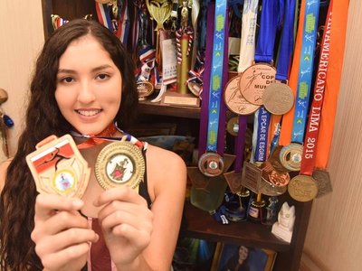 Montse, con sueños olímpicos