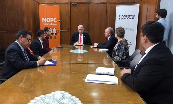 MINISTRO DEL MOPC SE REÚNE CON PRIETO COORDINAN TRABAJOS PARA CDE